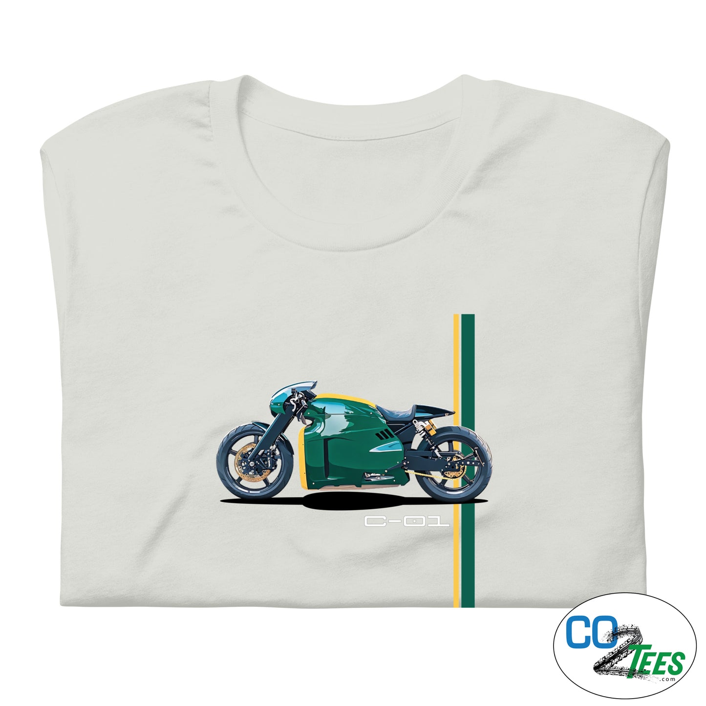 Lotus C-01 Cafe Racer Motorcycle T-shirt
