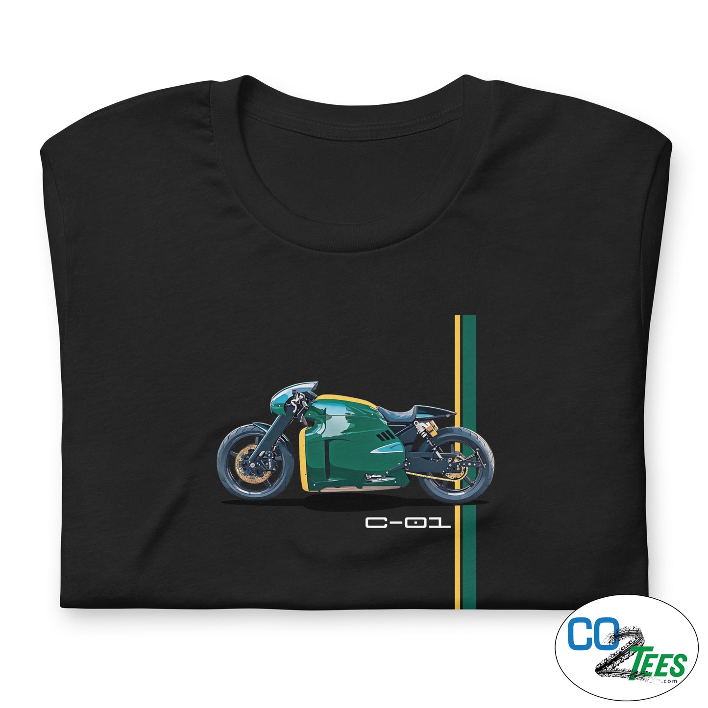 Lotus C-01 Cafe Racer Motorcycle T-shirt