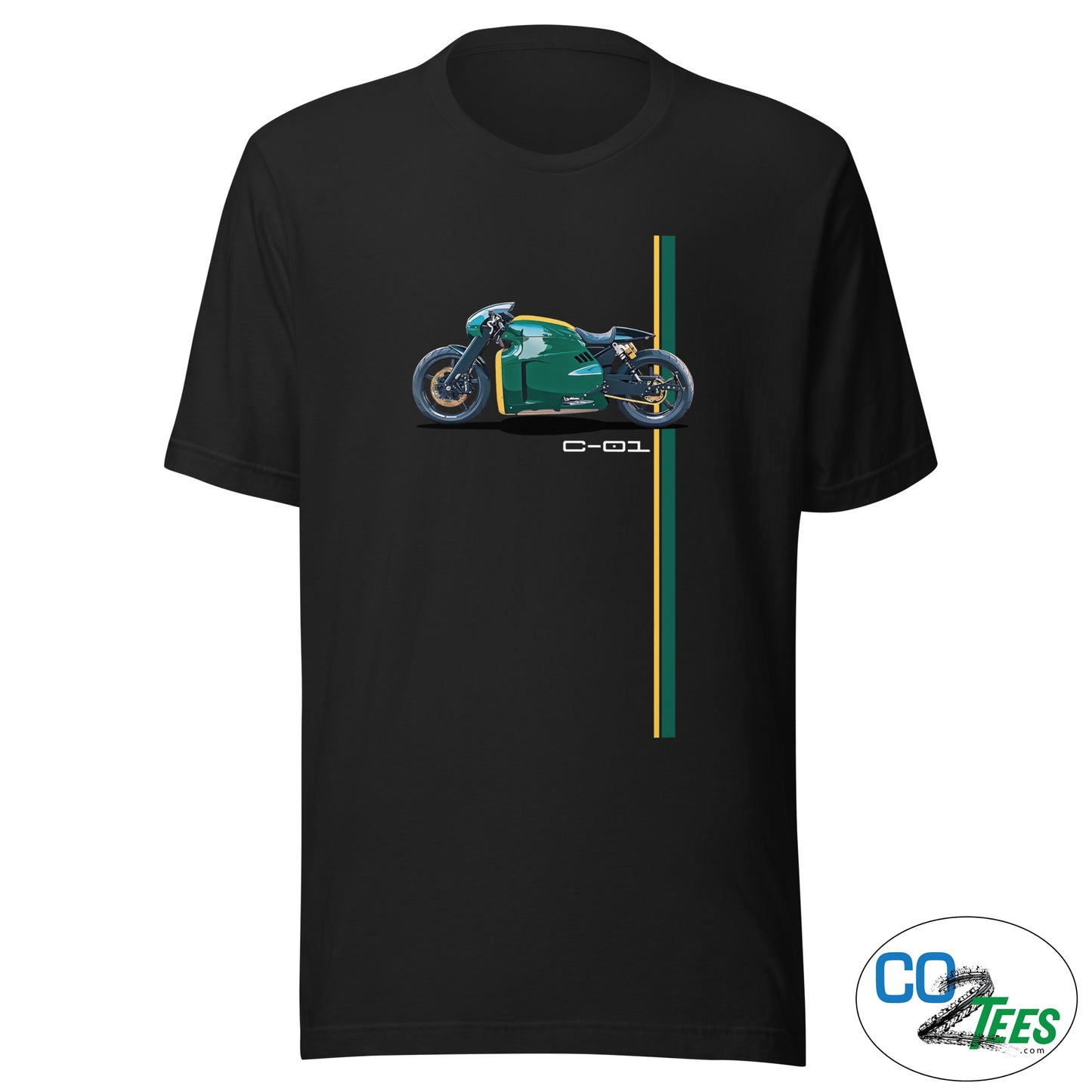 Lotus C-01 Cafe Racer Motorcycle T-shirt