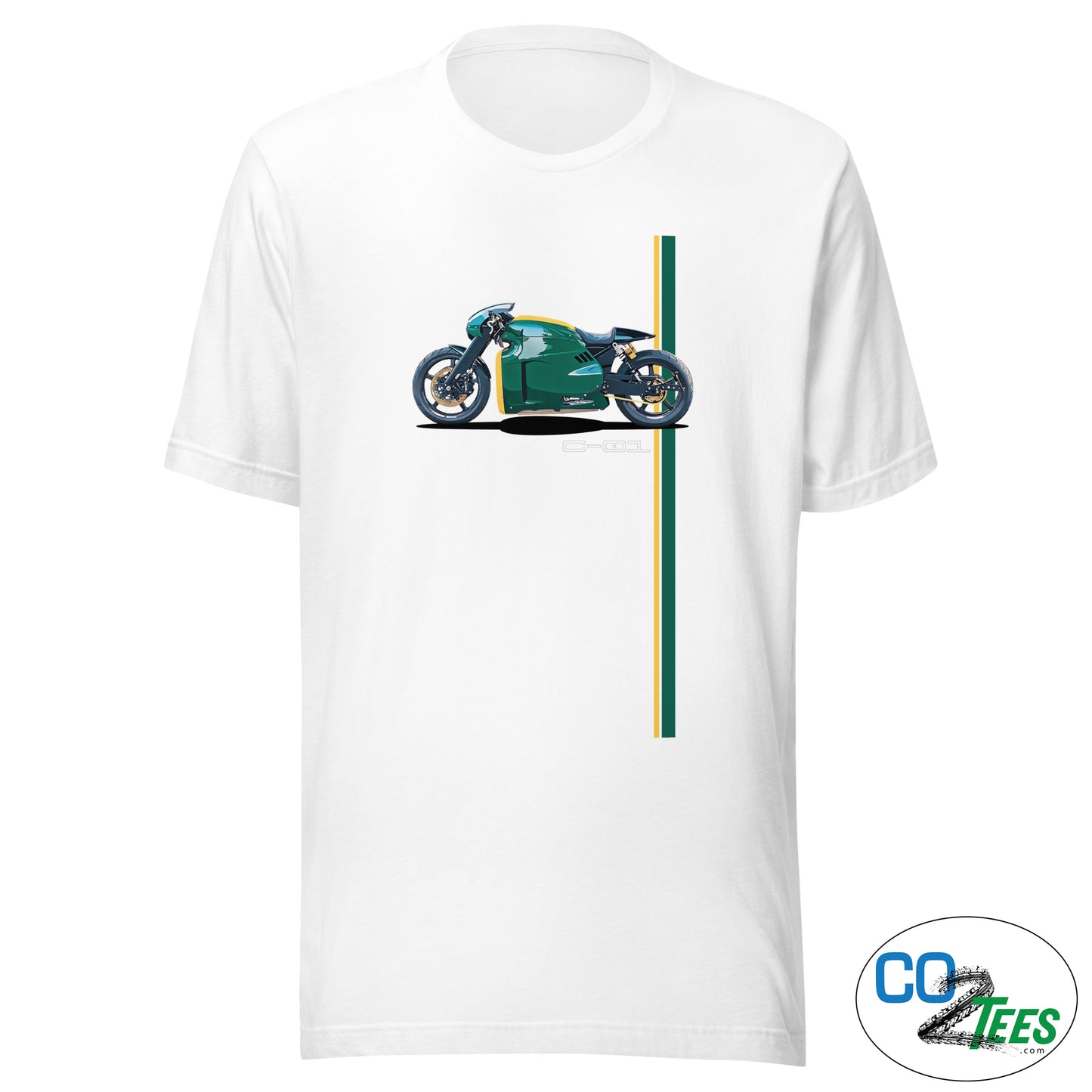 Lotus C-01 Cafe Racer Motorcycle T-shirt