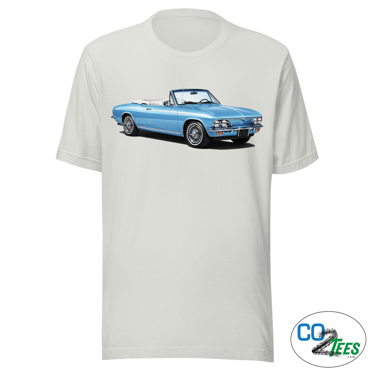 66 Chevy Corvair Convertible t-shirt