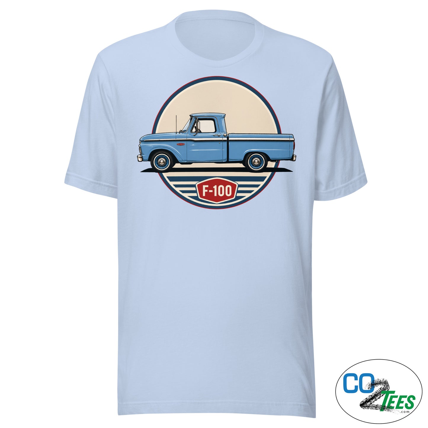 F100 Blue Cheyenne C10 K10 T-shirt