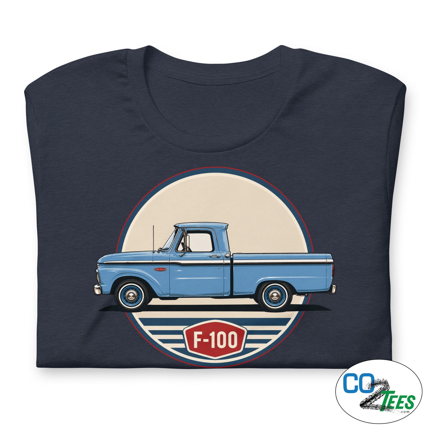 F100 Blue Cheyenne C10 K10 T-shirt