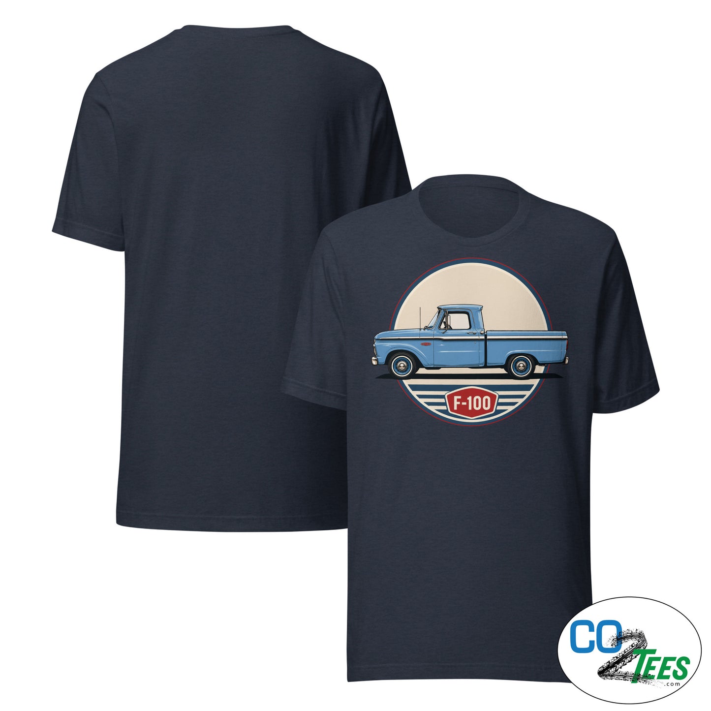 F100 Blue Cheyenne C10 K10 T-shirt
