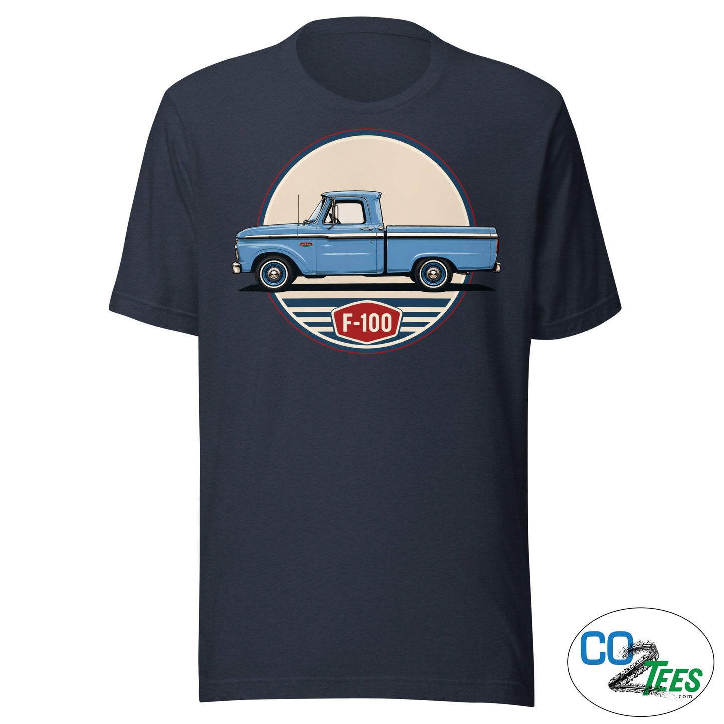 F100 Blue Cheyenne C10 K10 T-shirt