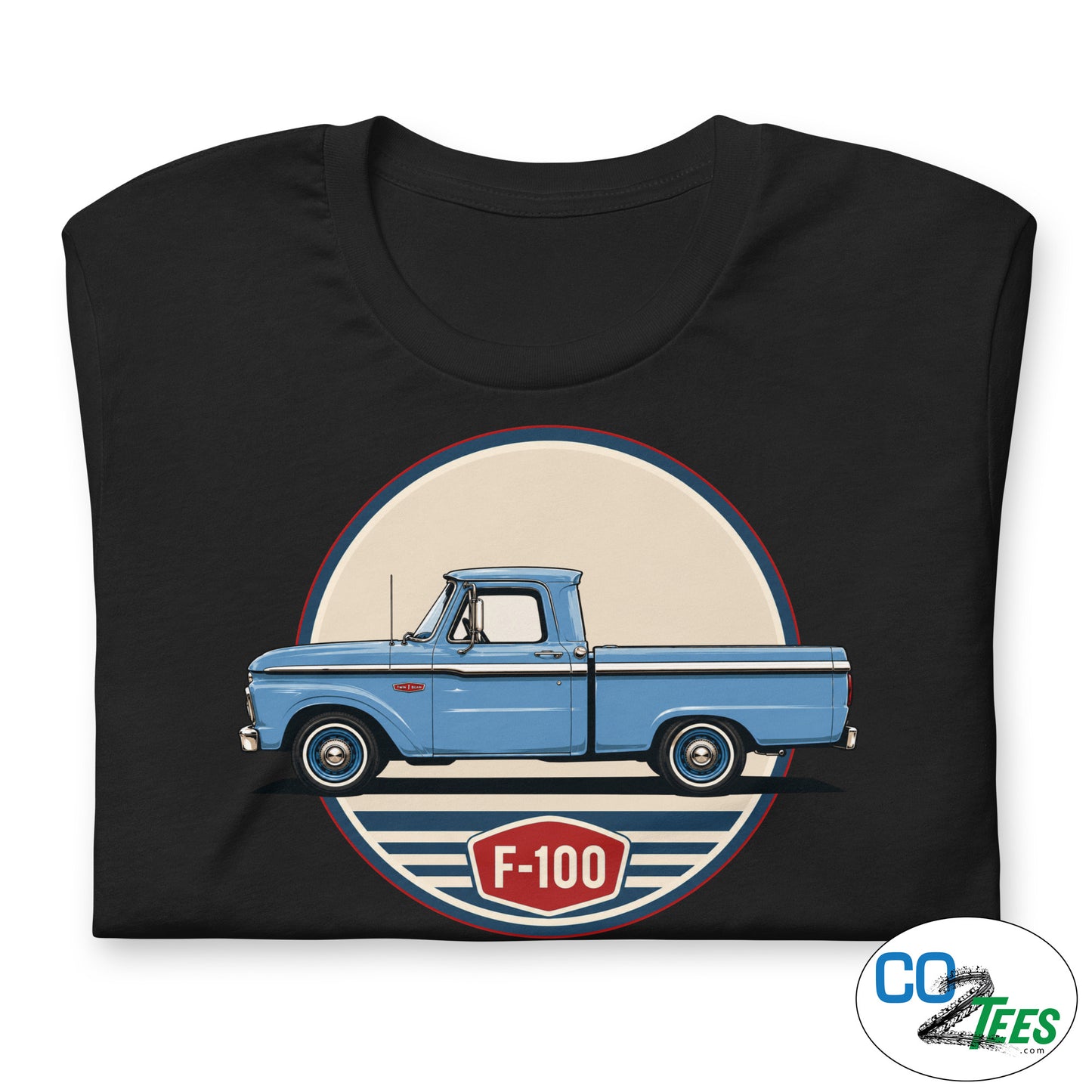 F100 Blue Cheyenne C10 K10 T-shirt