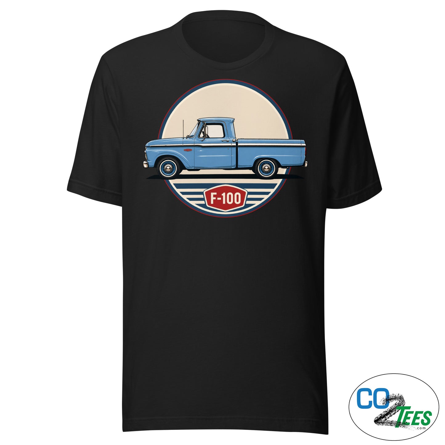 F100 Blue Cheyenne C10 K10 T-shirt