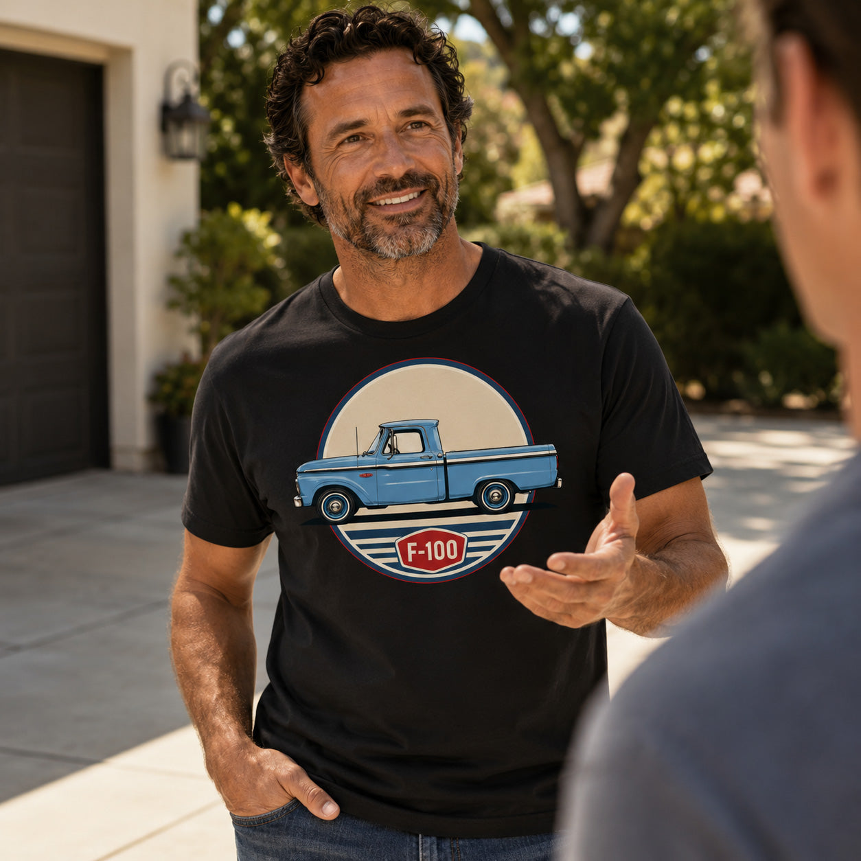 F100 Blue Cheyenne C10 K10 T-shirt