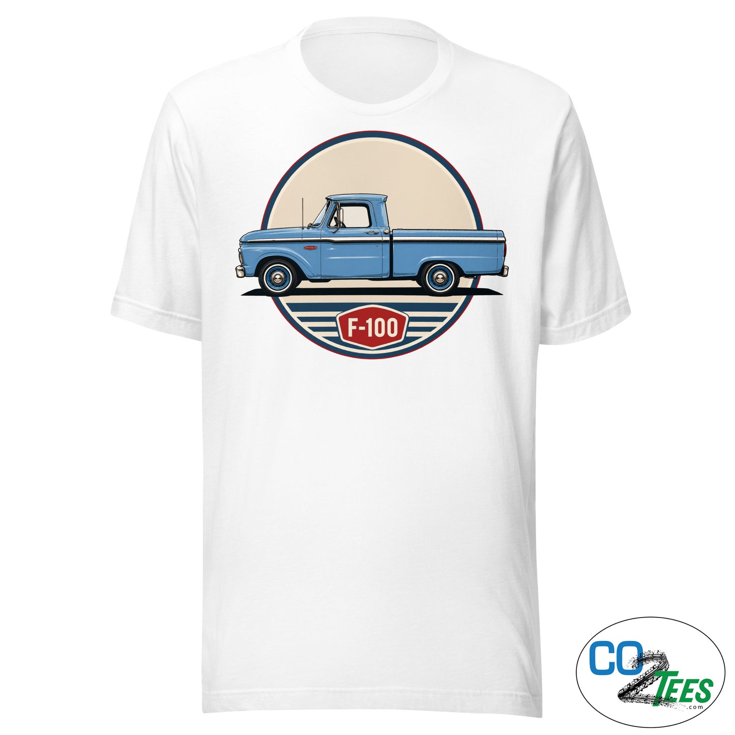 F100 Blue Cheyenne C10 K10 T-shirt