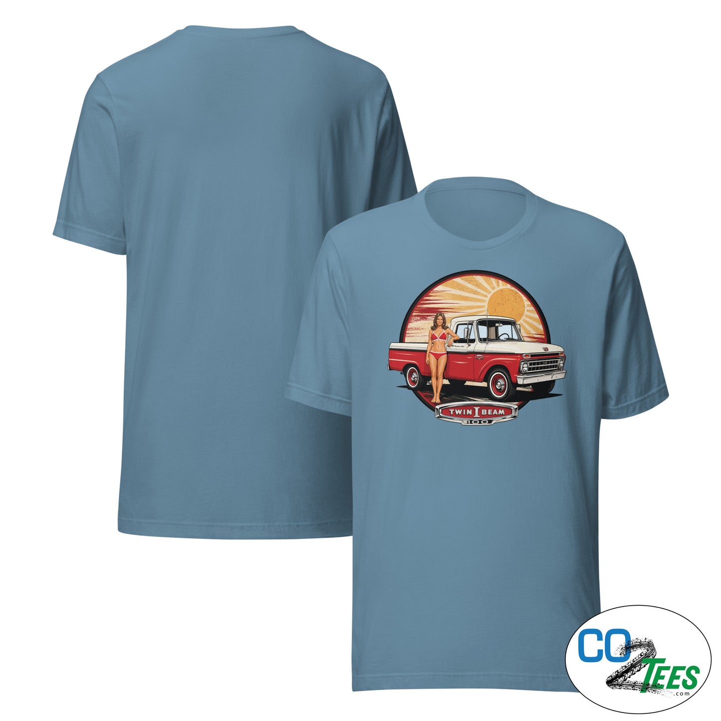 Ford F100 PinUp Twin I Beam T-shirt