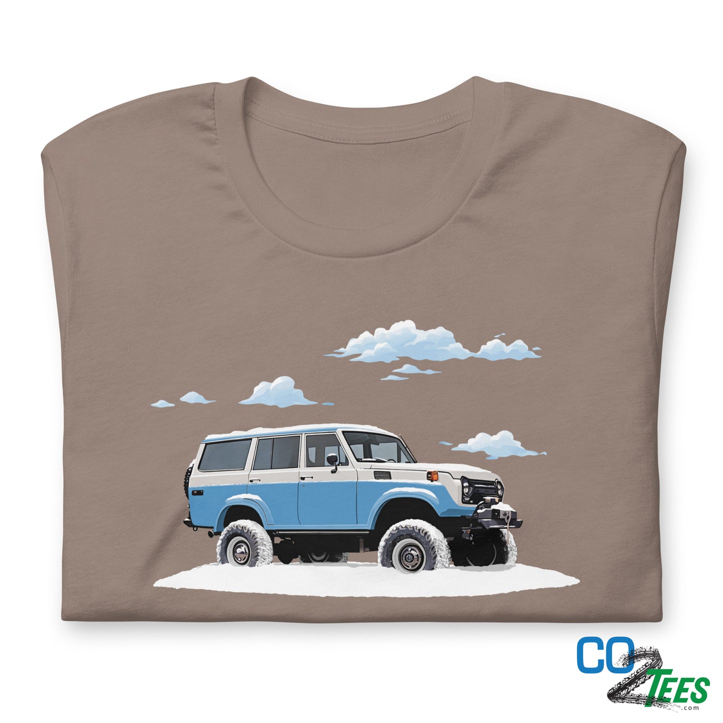 Toyota FJ55 Land Cruiser Snow T-shirt