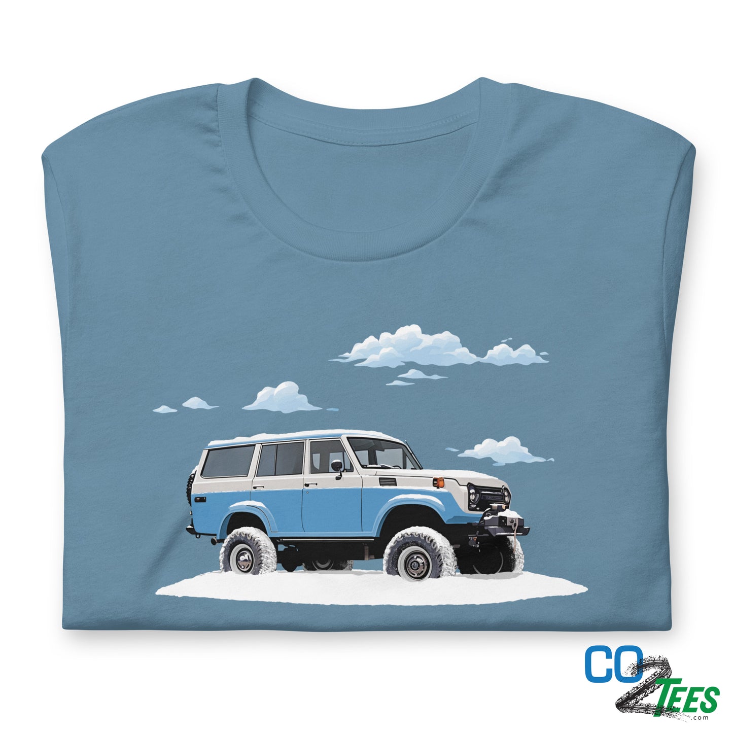 Toyota FJ55 Land Cruiser Snow T-shirt