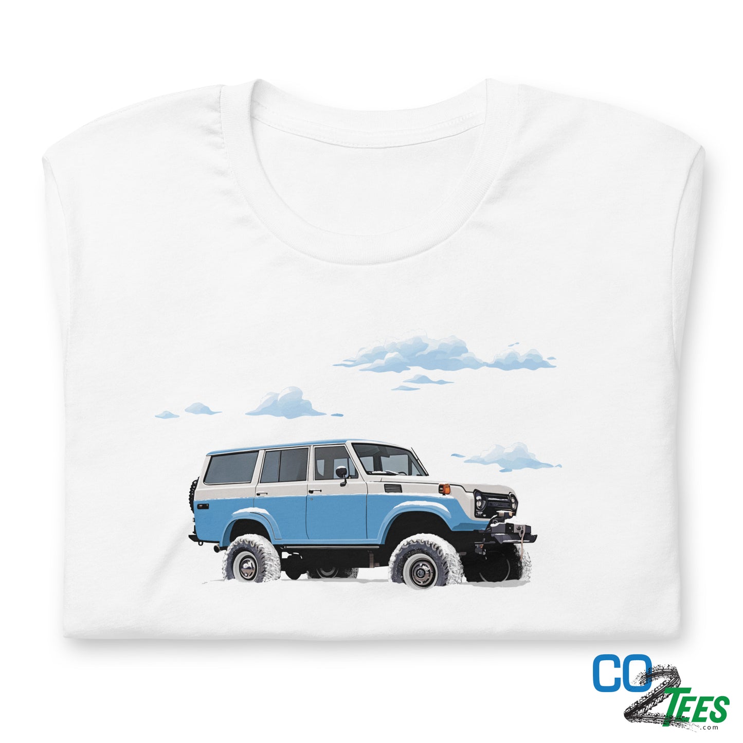 Toyota FJ55 Land Cruiser Snow T-shirt