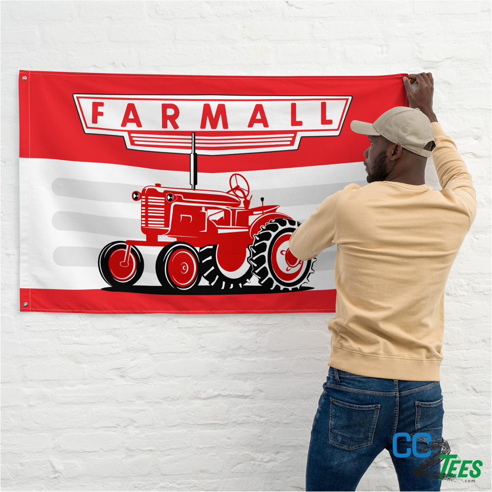 mccormick Farmall cub IH tractor Flag