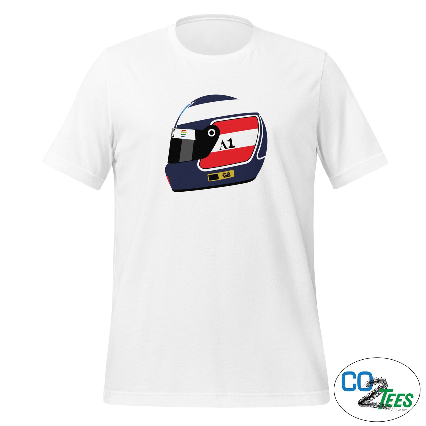 Gerhard Berger F1 Helmet Design T-shirt