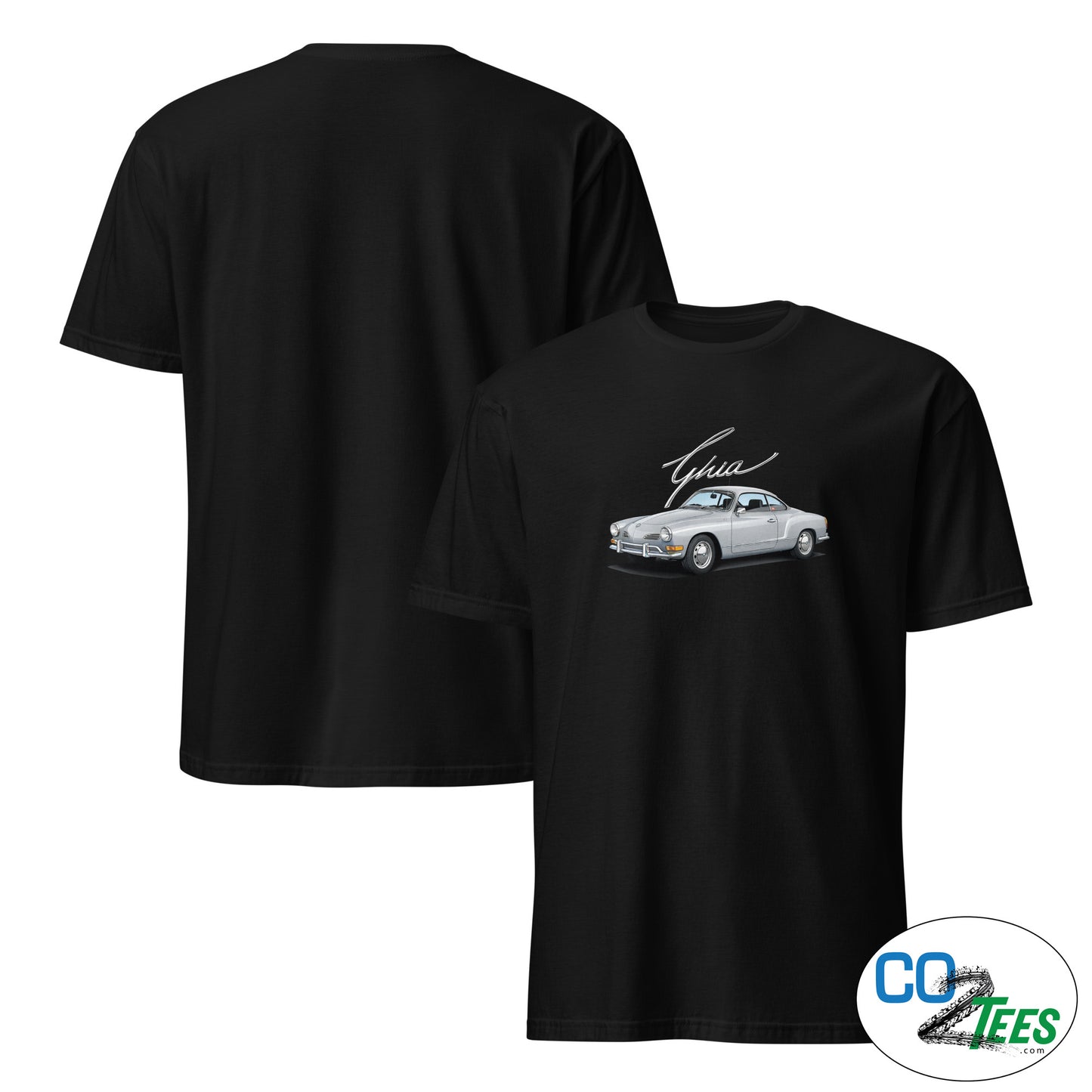 Silver VW Karmann Ghia T-Shirt
