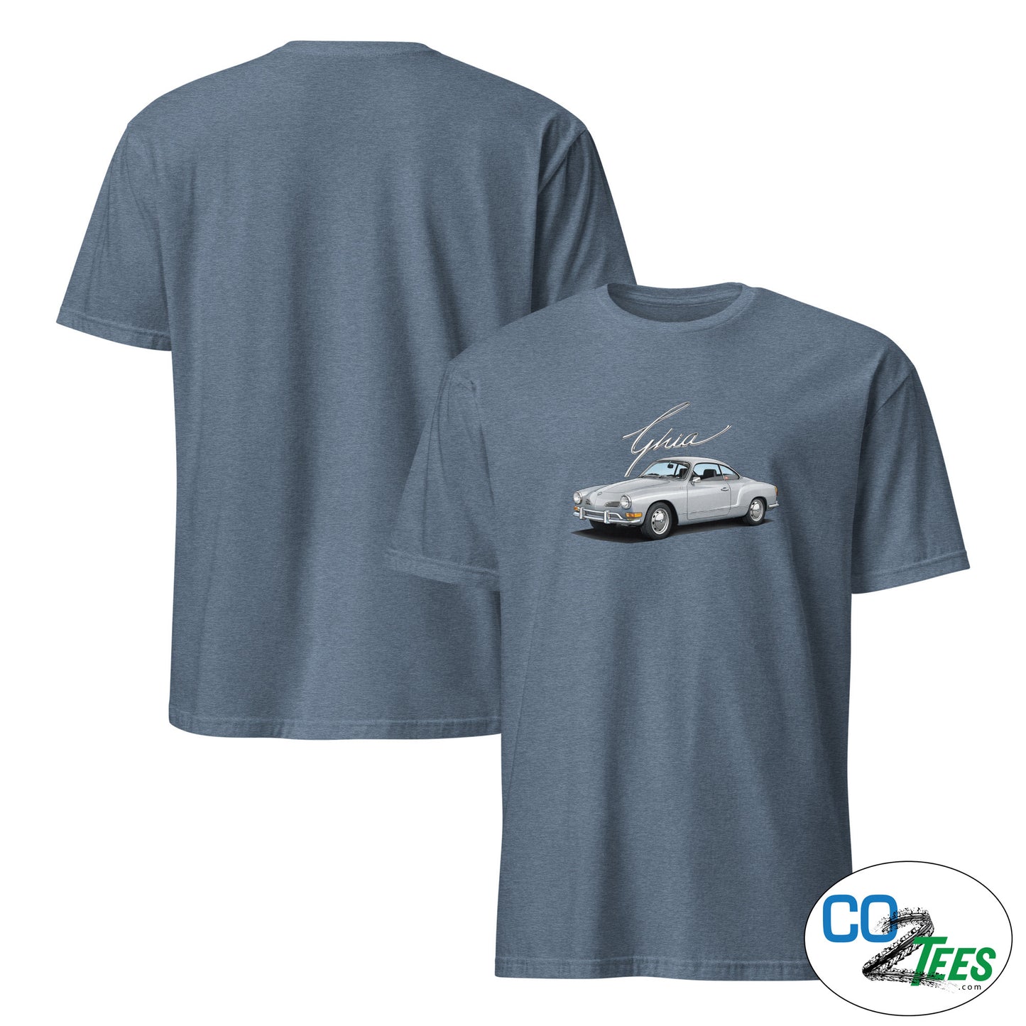 Silver VW Karmann Ghia T-Shirt