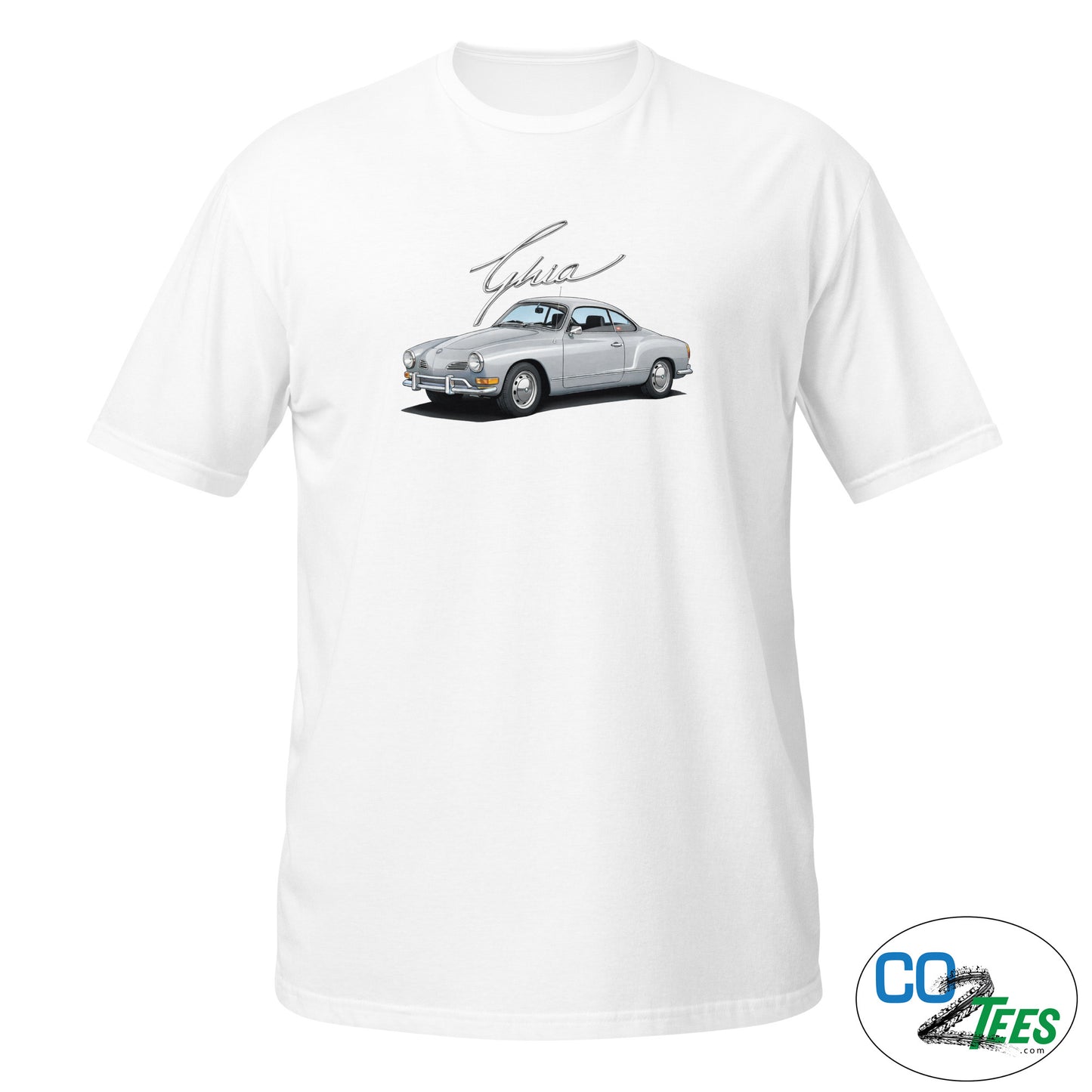 Silver VW Karmann Ghia T-Shirt