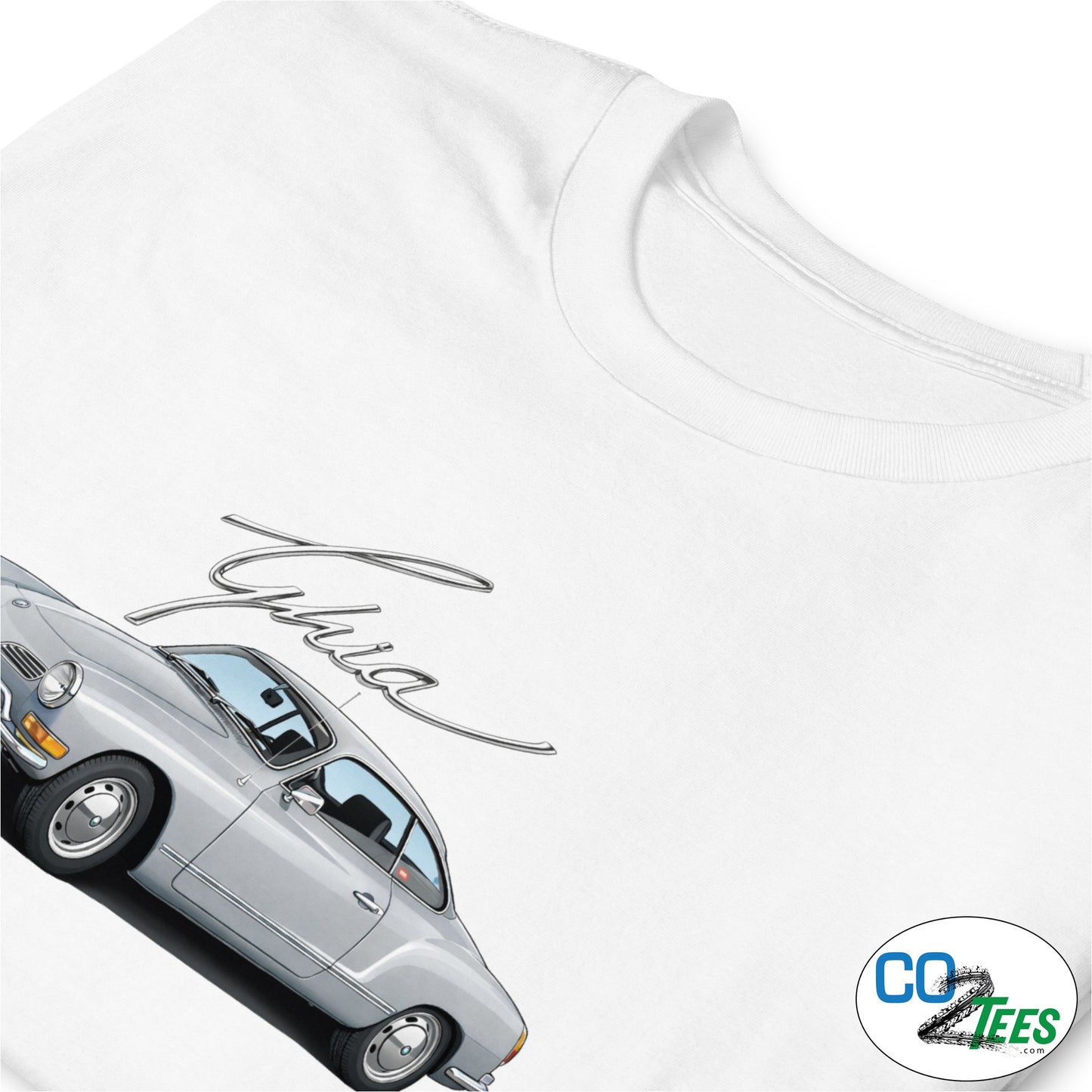 Silver VW Karmann Ghia T-Shirt