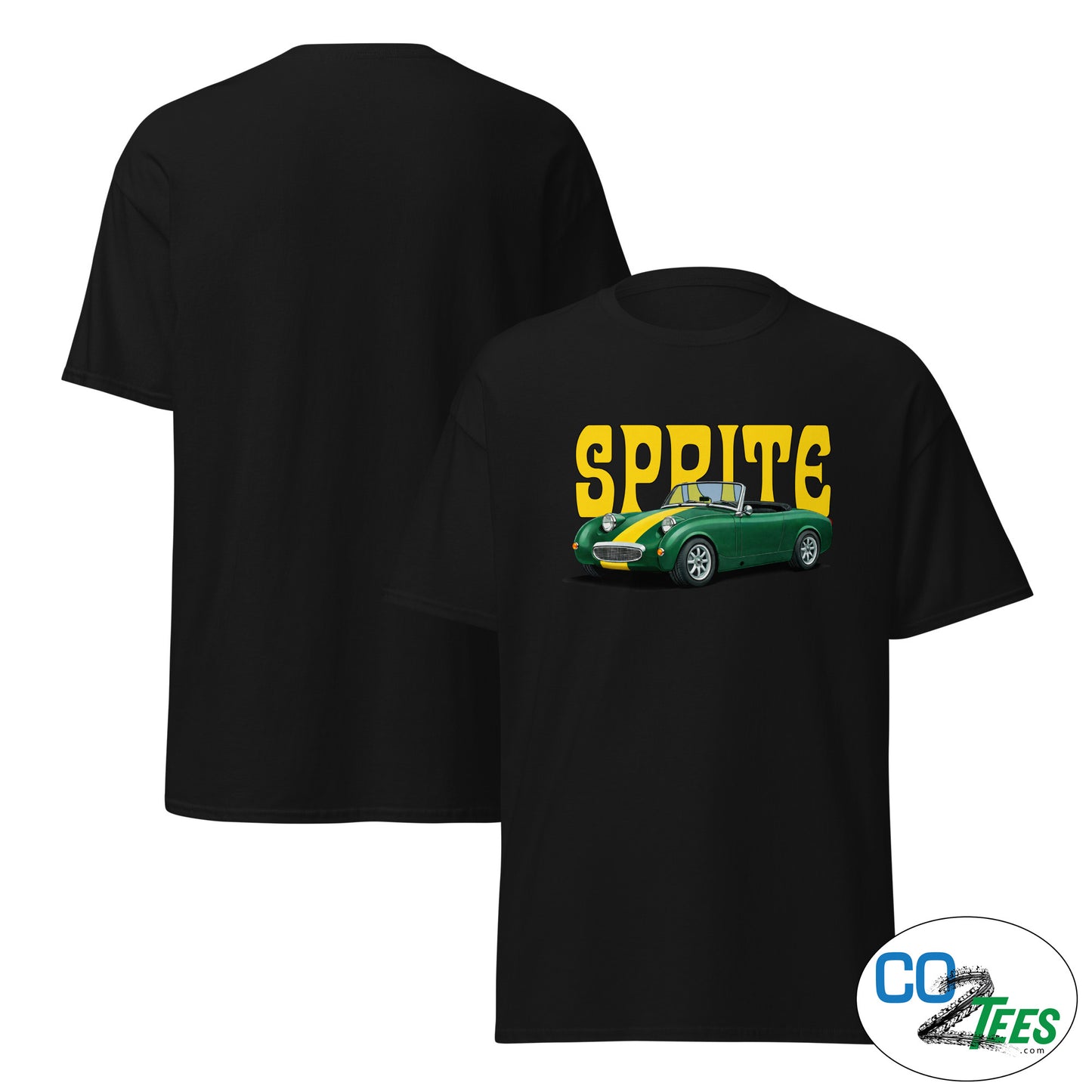 Austin Healey Racing Green Bugeye Sprite T-shirt