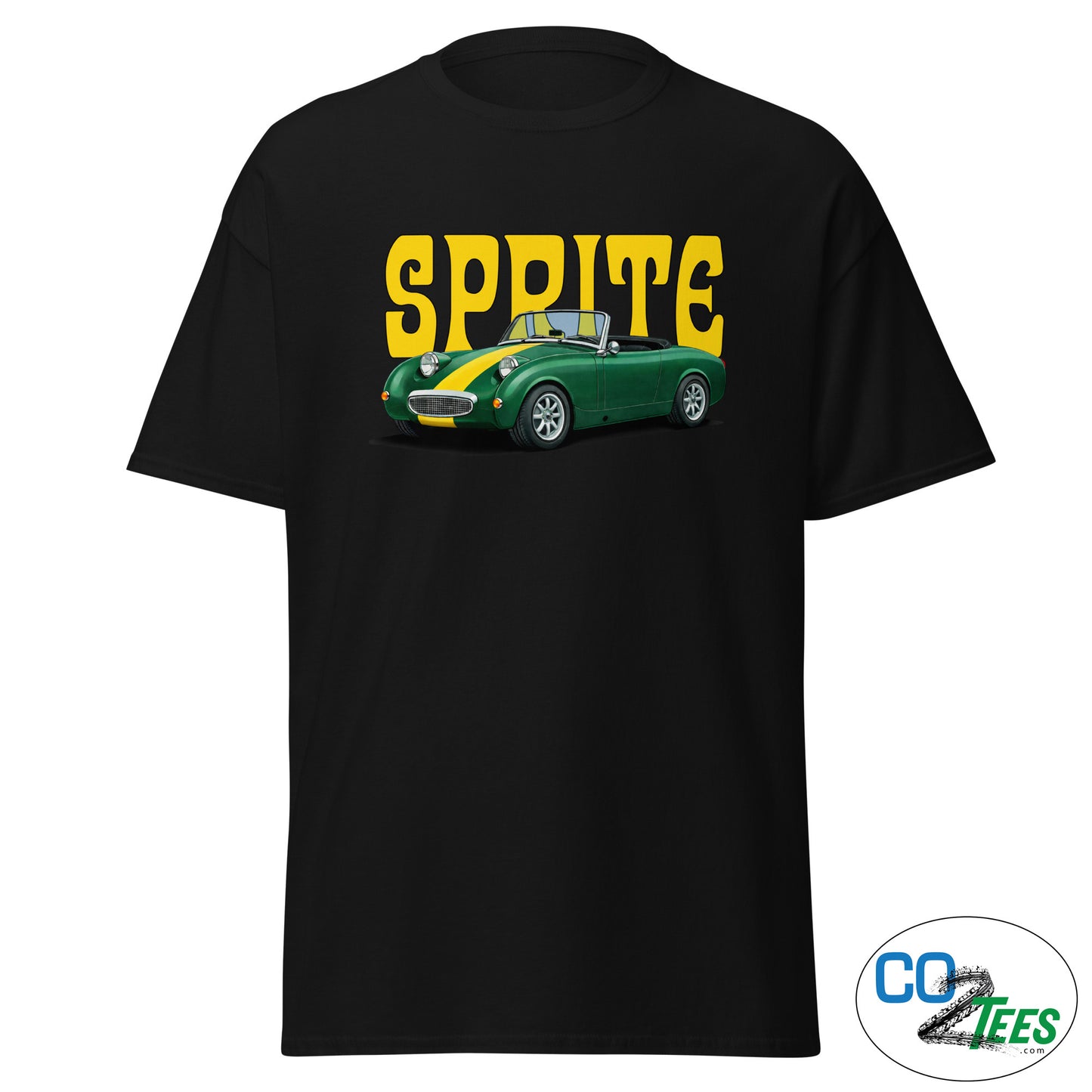 Austin Healey Racing Green Bugeye Sprite T-shirt