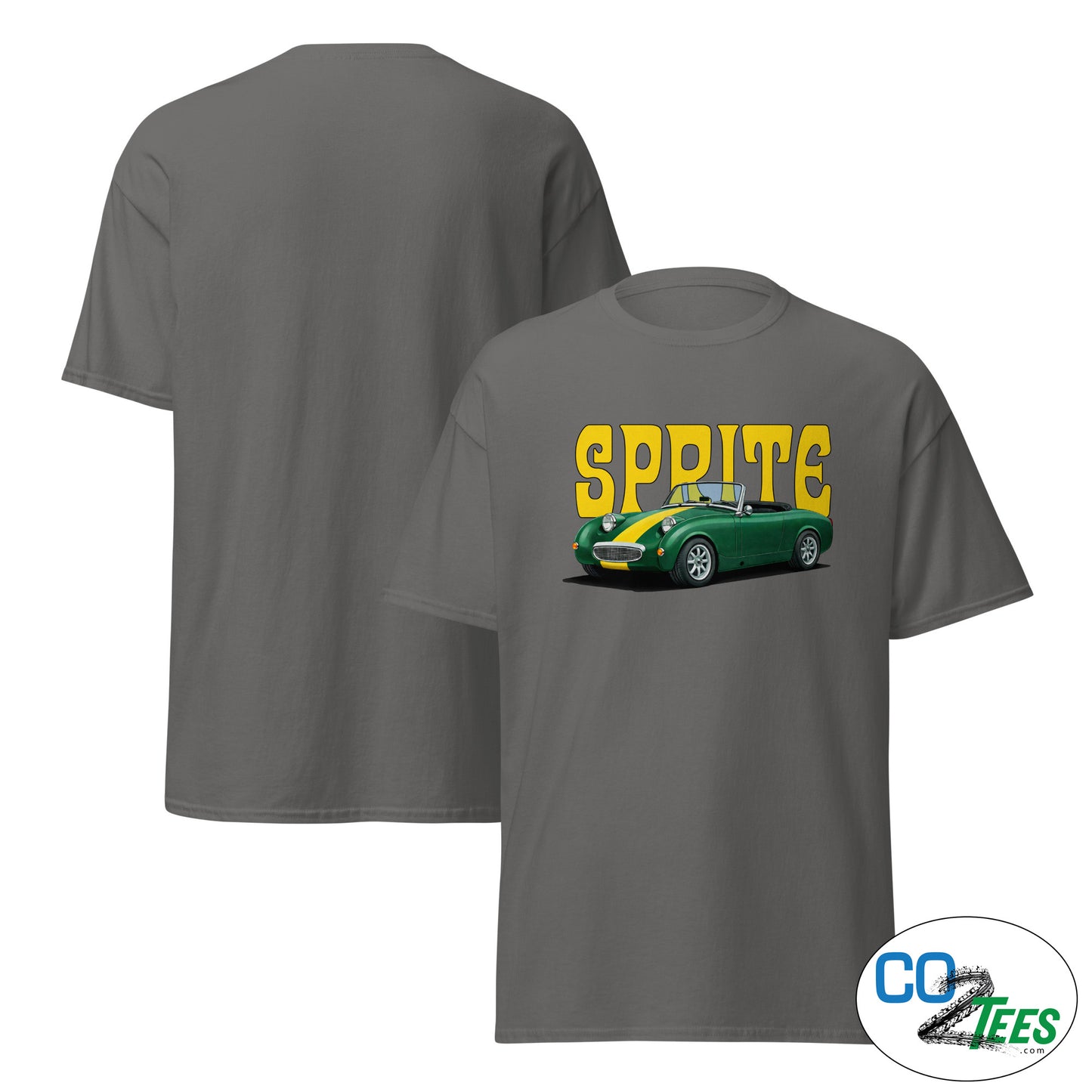 Austin Healey Racing Green Bugeye Sprite T-shirt