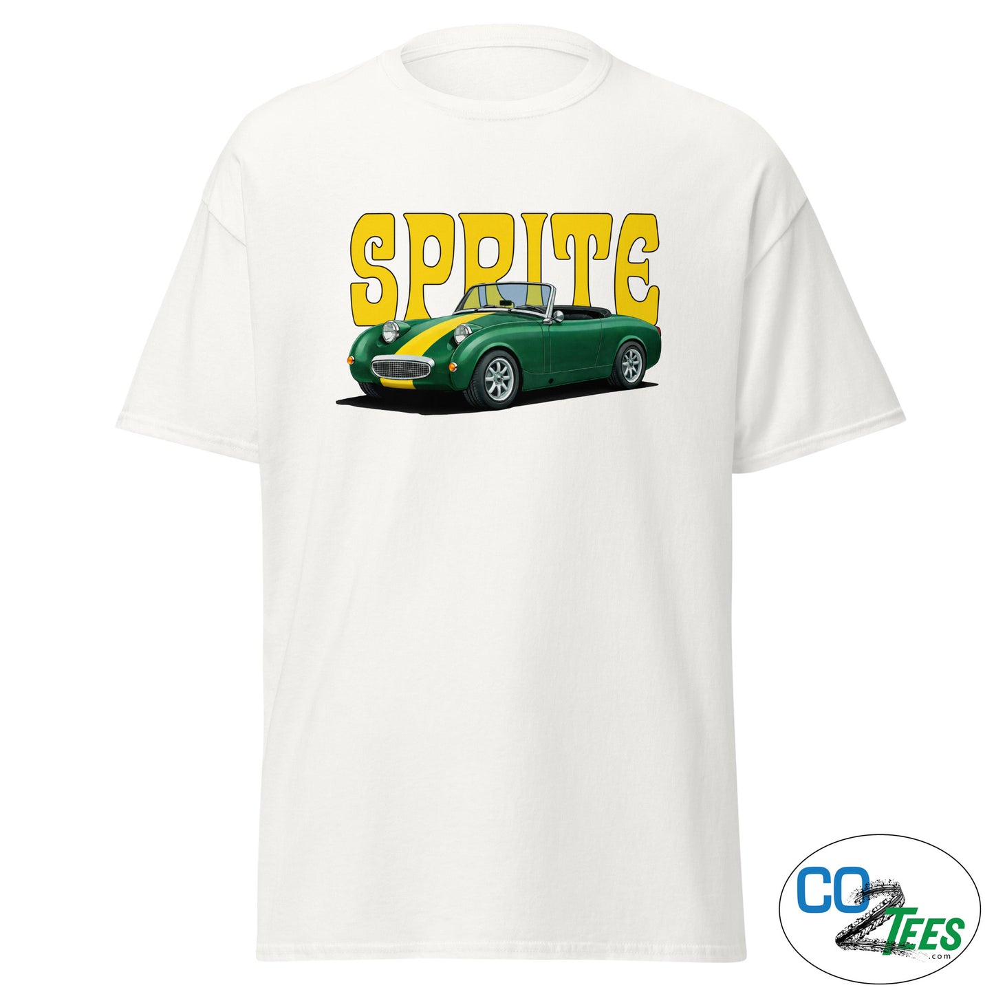 Austin Healey Racing Green Bugeye Sprite T-shirt