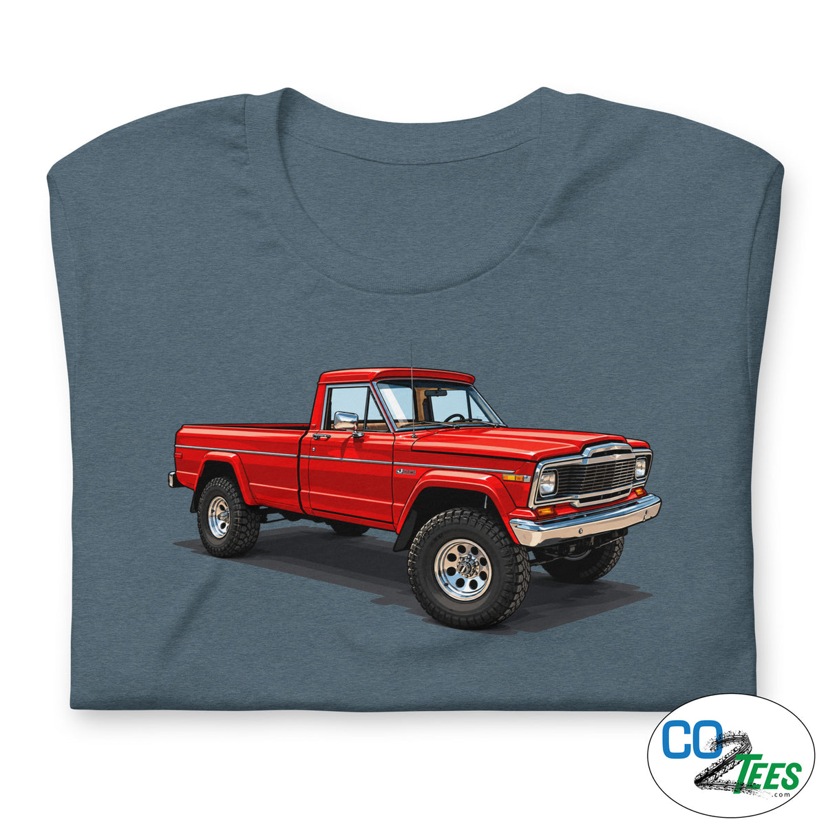 Jeep J20 Red Pickup Truck T-shirt