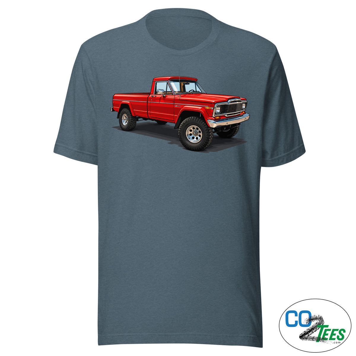 Jeep J20 Red Pickup Truck T-shirt