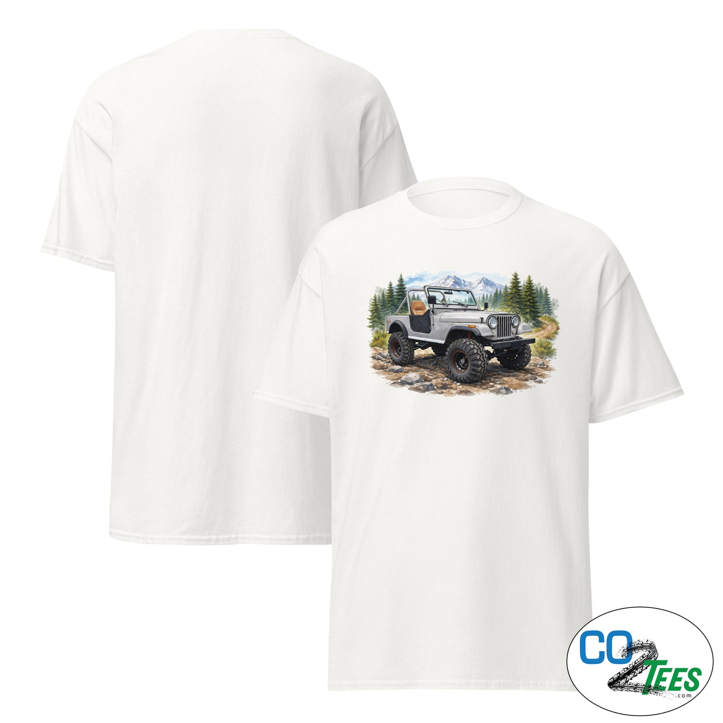Back Country CJ-7 Jeep T-shirt