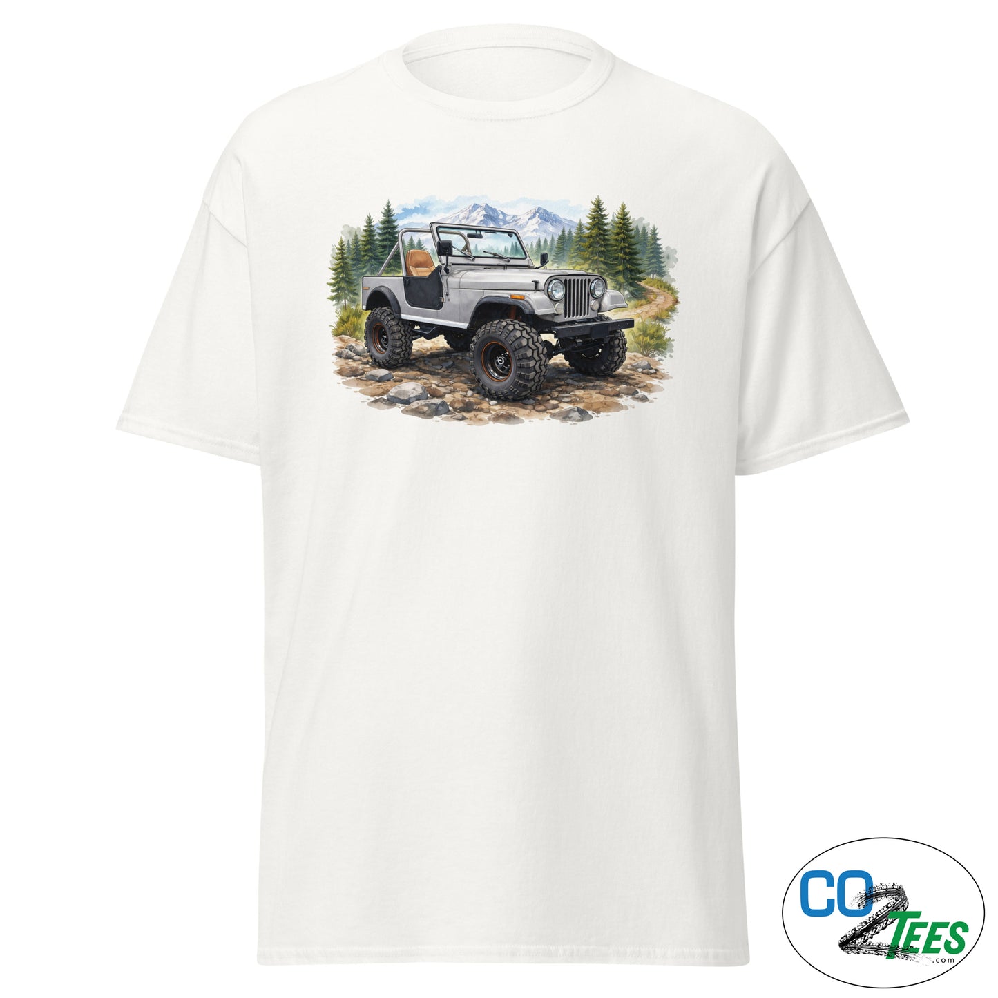 Back Country CJ-7 Jeep T-shirt