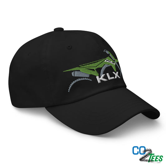 KLX Kawasaki Embroidered Baseball Cap