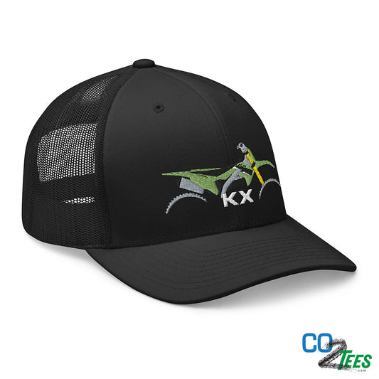 KX Kawasaki Embroidered Trucker Cap