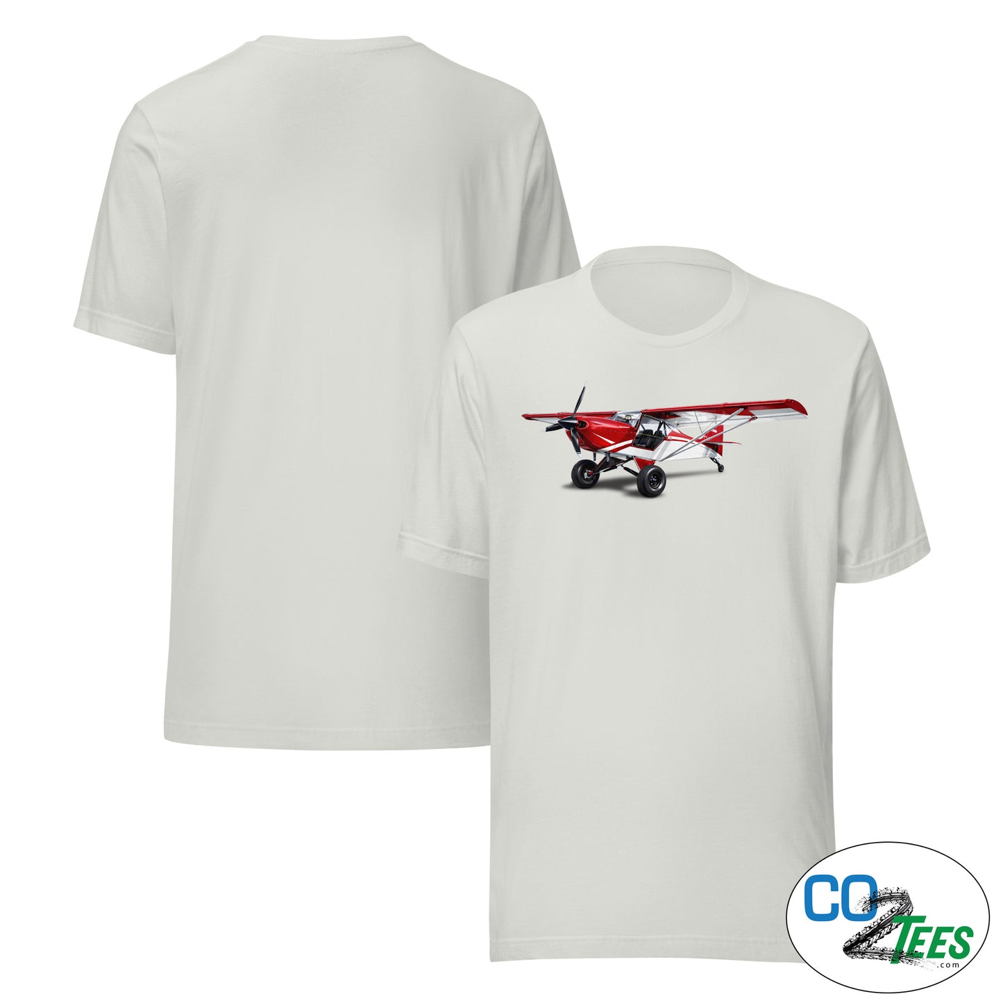 KitFox Big Tire Airplane T-shirt