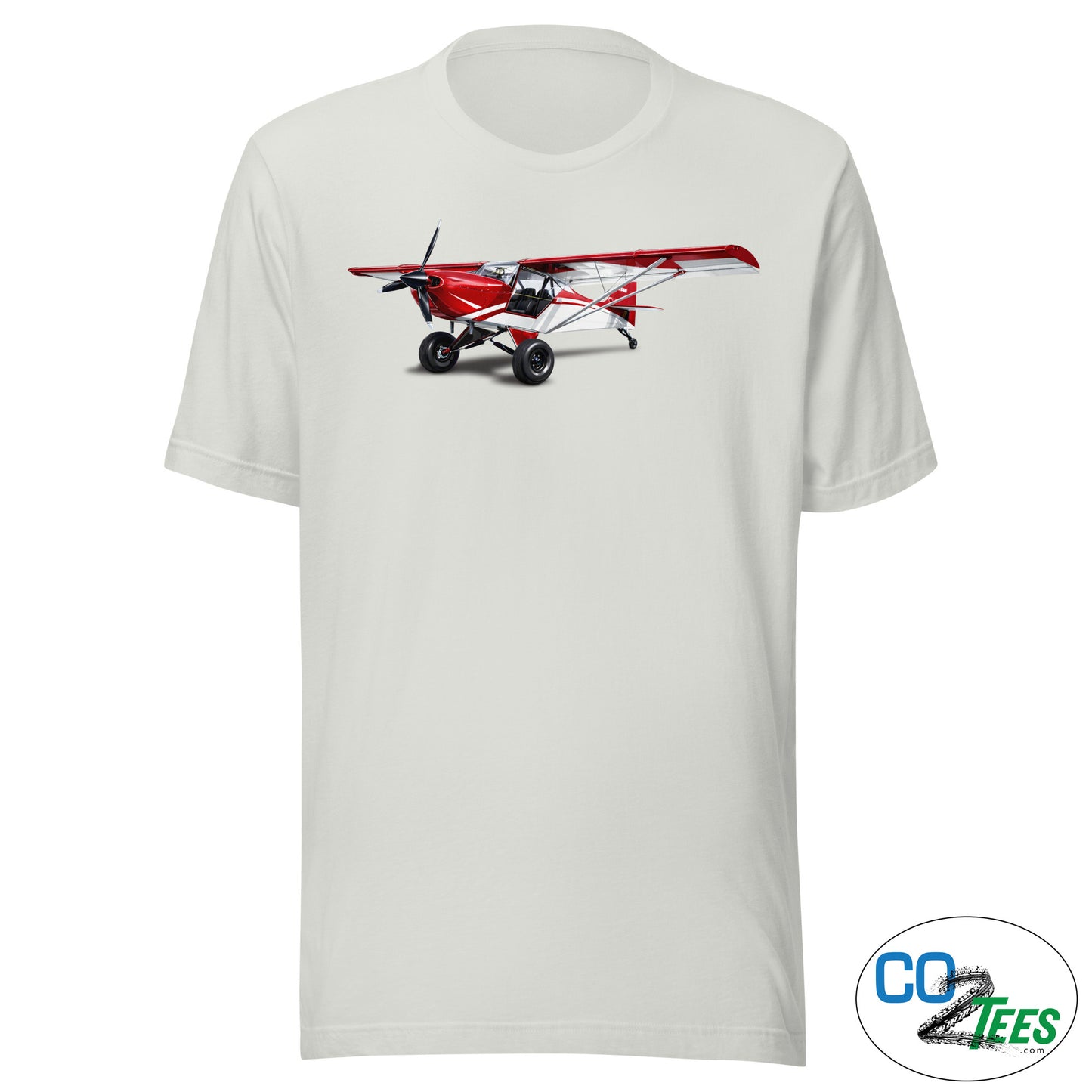 KitFox Big Tire Airplane T-shirt