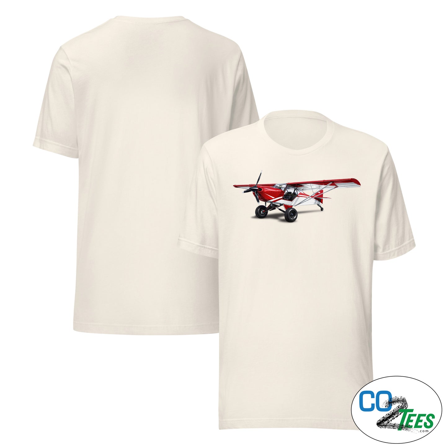 KitFox Big Tire Airplane T-shirt