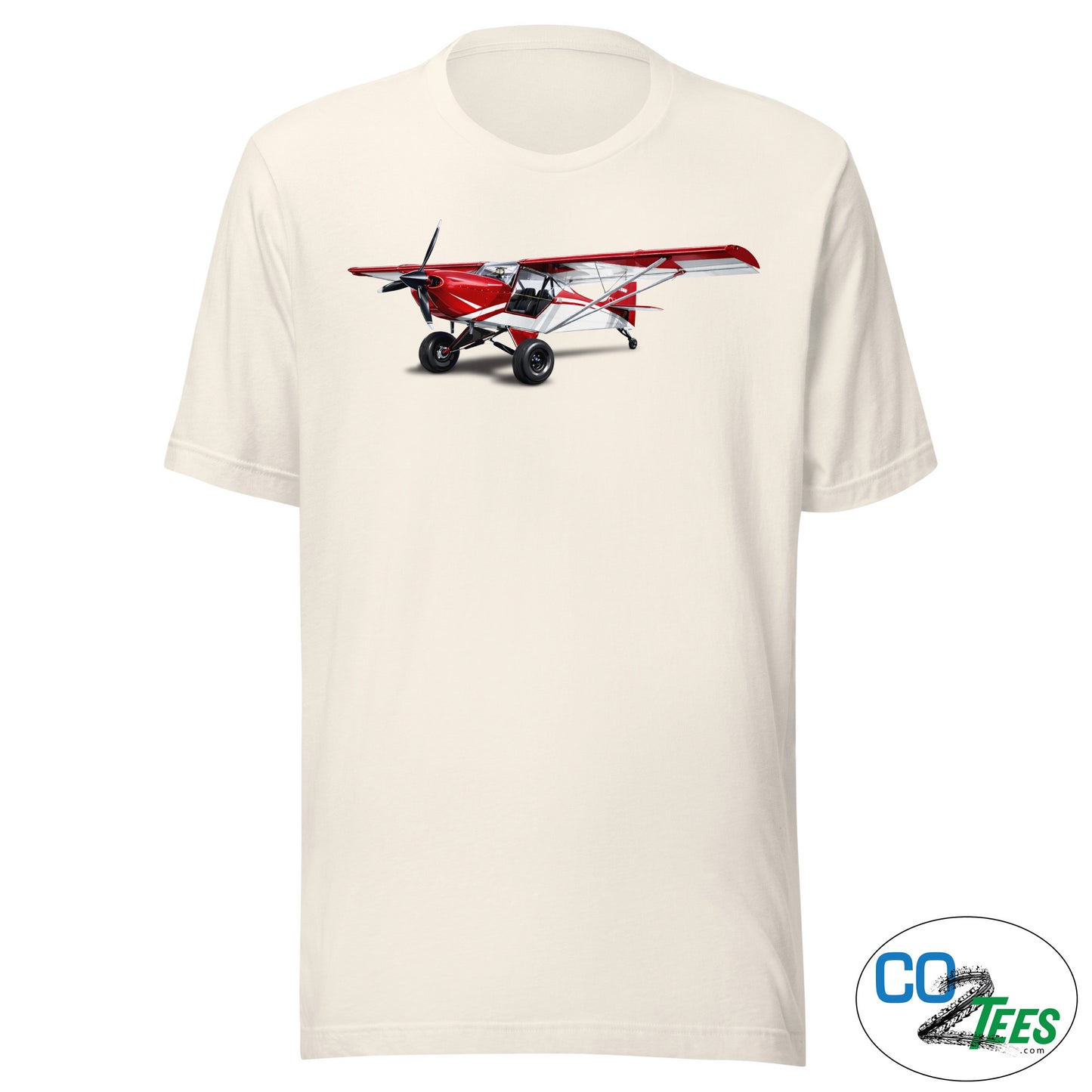 KitFox Big Tire Airplane T-shirt