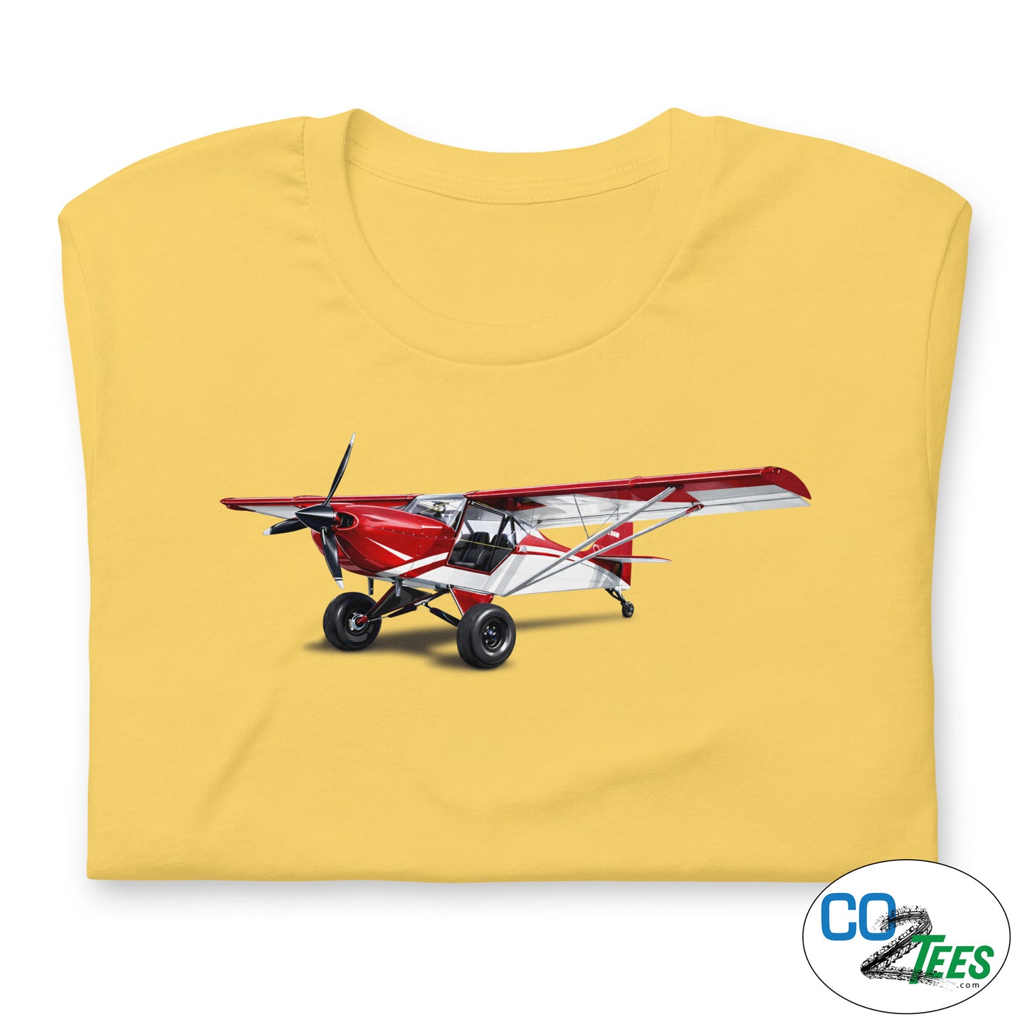 KitFox Big Tire Airplane T-shirt