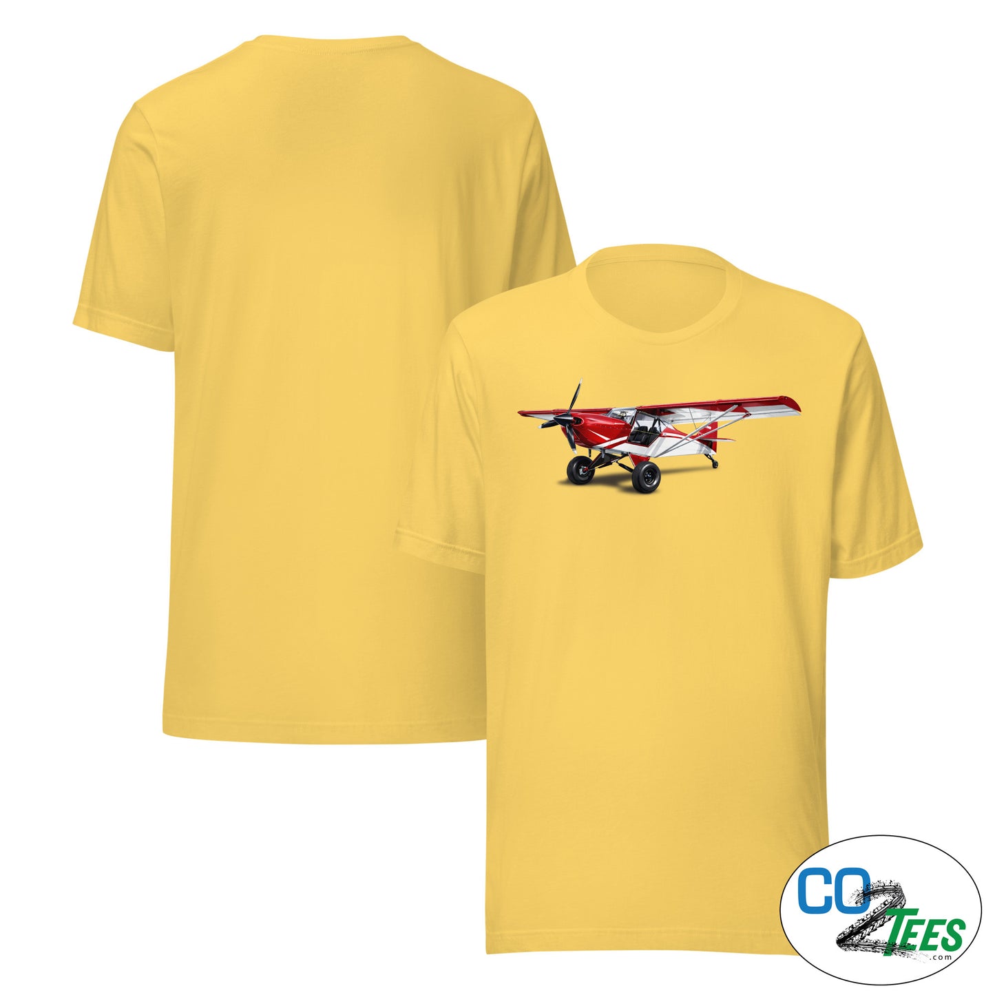 KitFox Big Tire Airplane T-shirt