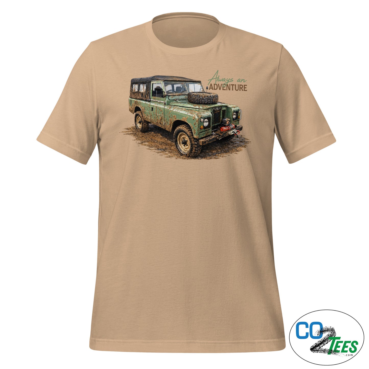 Land Rover Defender 109 Always An Adventure T-shirt