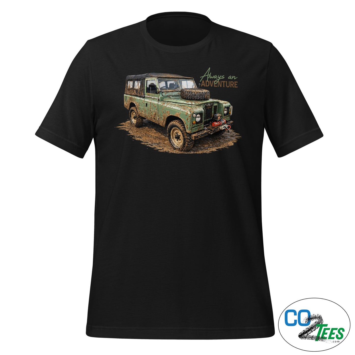 Land Rover Defender 109 Always An Adventure T-shirt