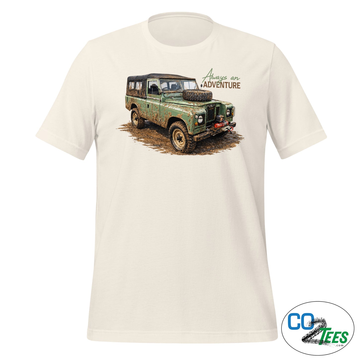 Land Rover Defender 109 Always An Adventure T-shirt