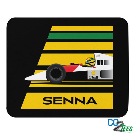 Senna Race Colors Mouse Pad