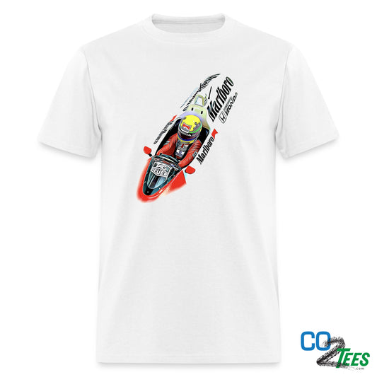 Senna White Classic T-Shirt
