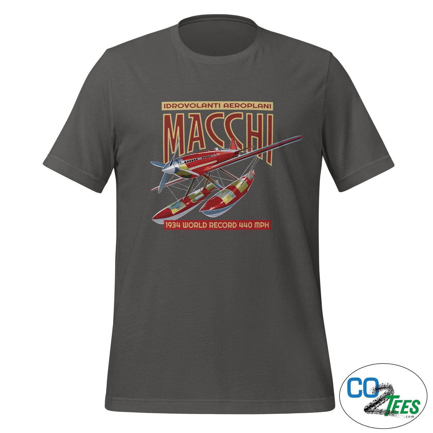 Macchi Record Holder Floatplane T-shirt