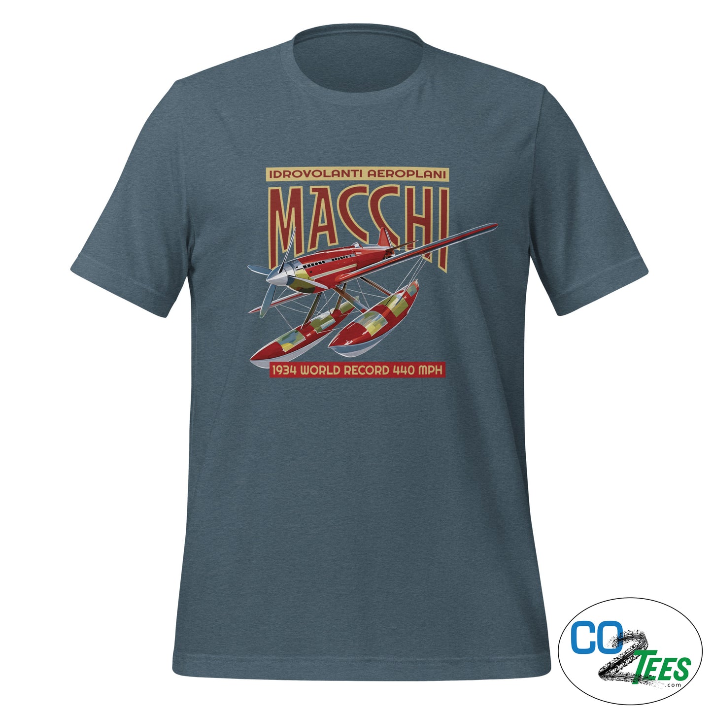Macchi Record Holder Floatplane T-shirt