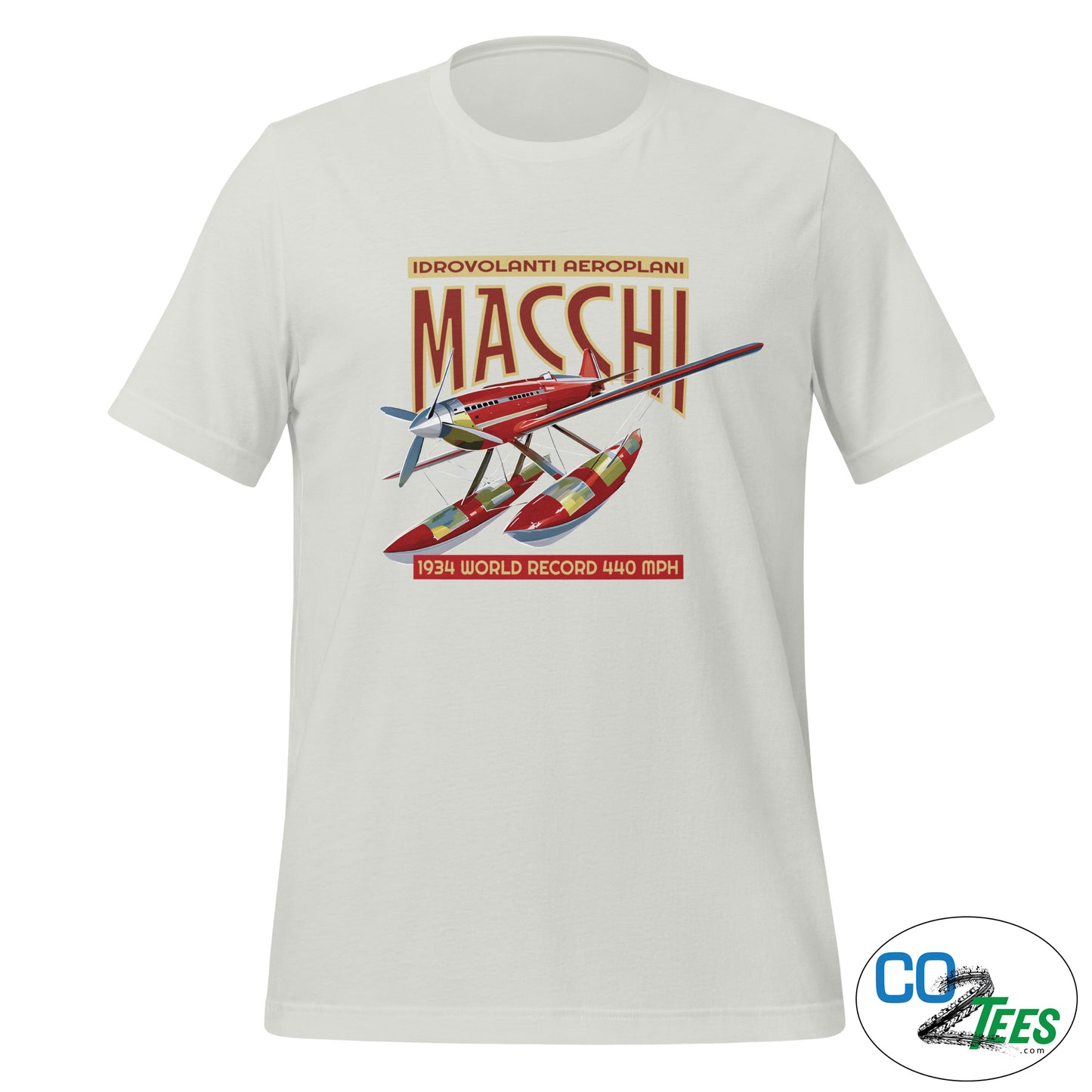 Macchi Record Holder Floatplane T-shirt