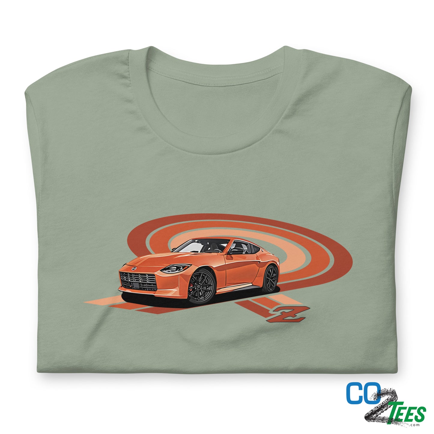 Nissan Z Performance Heritage Orange Cotton T-shirt