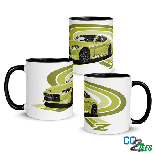 Nissan Z Antifreeze Yellow Coffee Mug