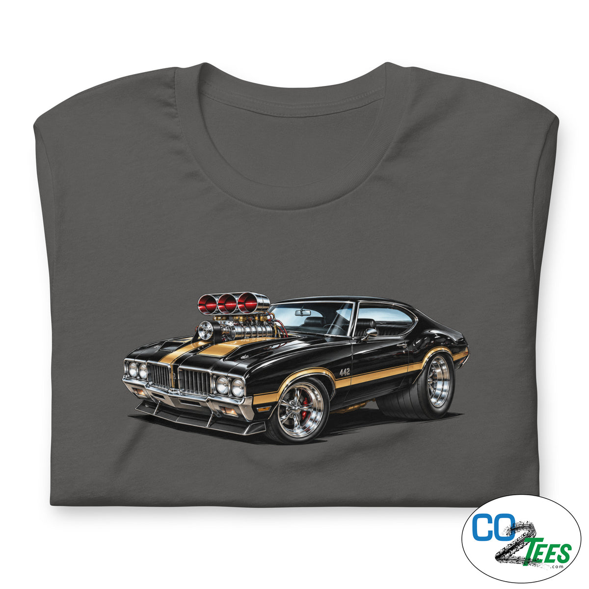 Oldmobile 442 Roth Inspired American Muscle Car T-shirt